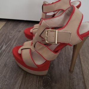 Strappy Heels